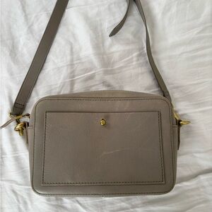 Madewell Transport Camera Crossbody Bag - Sage Green